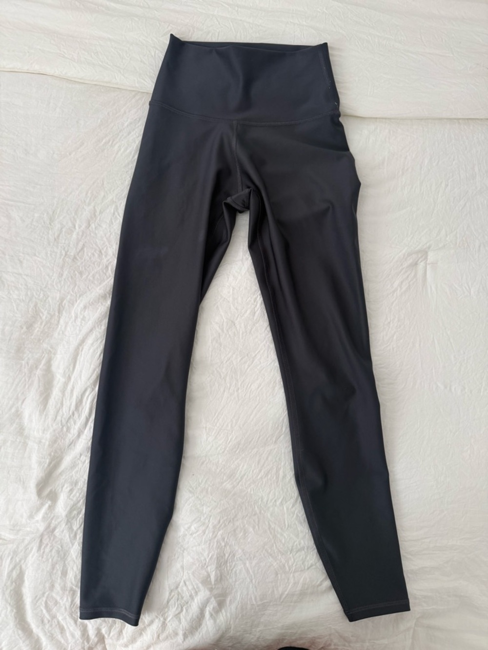 ALO Yoga High-Rise Charcoal Performance Leggings - Picture 3 of 5